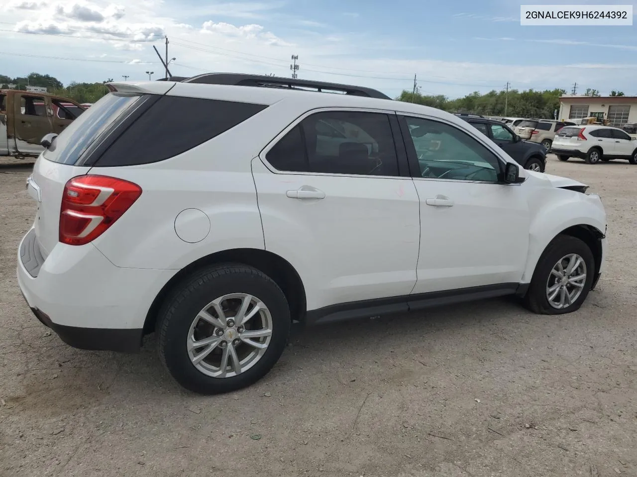 2GNALCEK9H6244392 2017 Chevrolet Equinox Lt