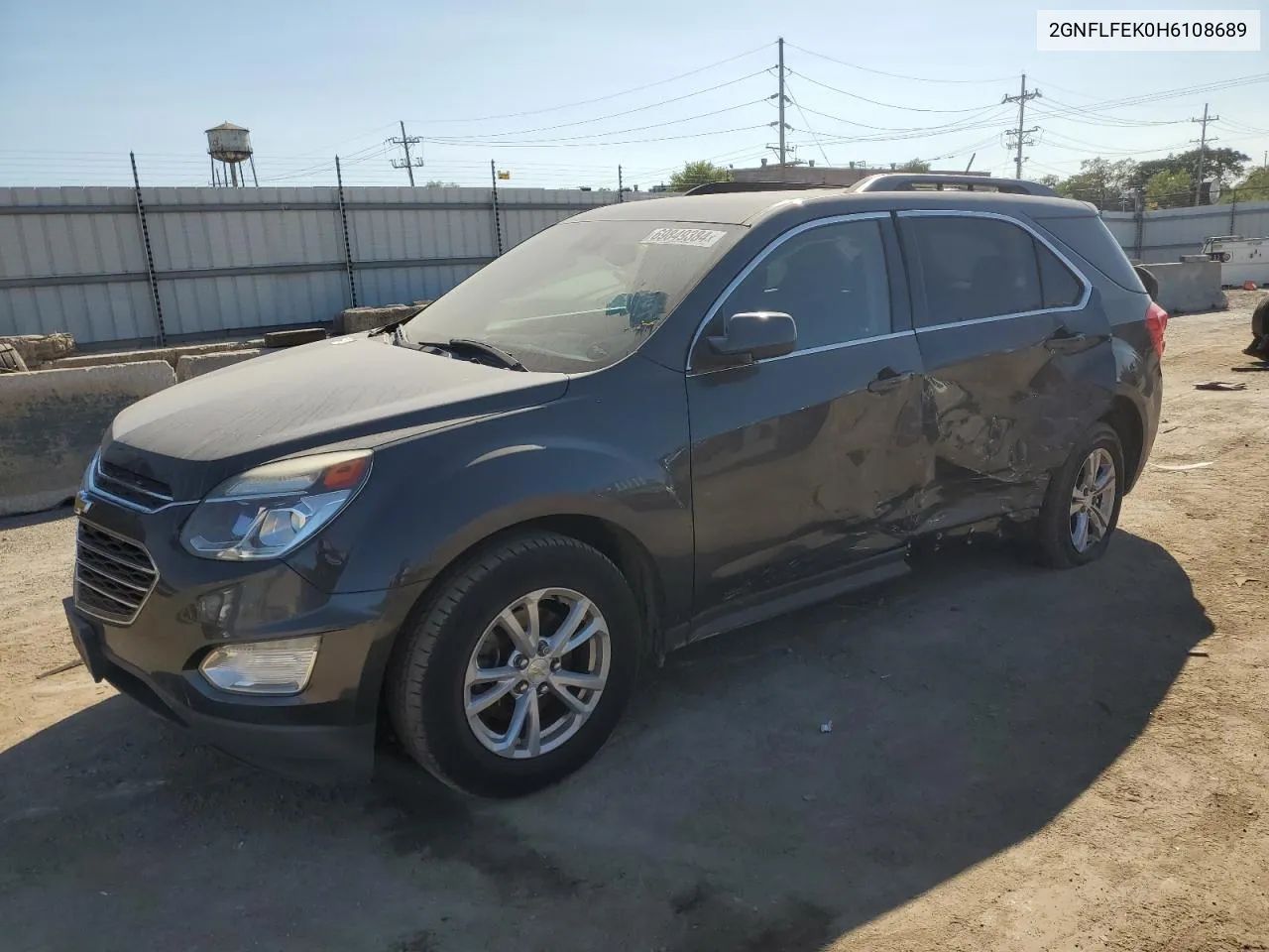 2017 Chevrolet Equinox Lt VIN: 2GNFLFEK0H6108689 Lot: 69849384