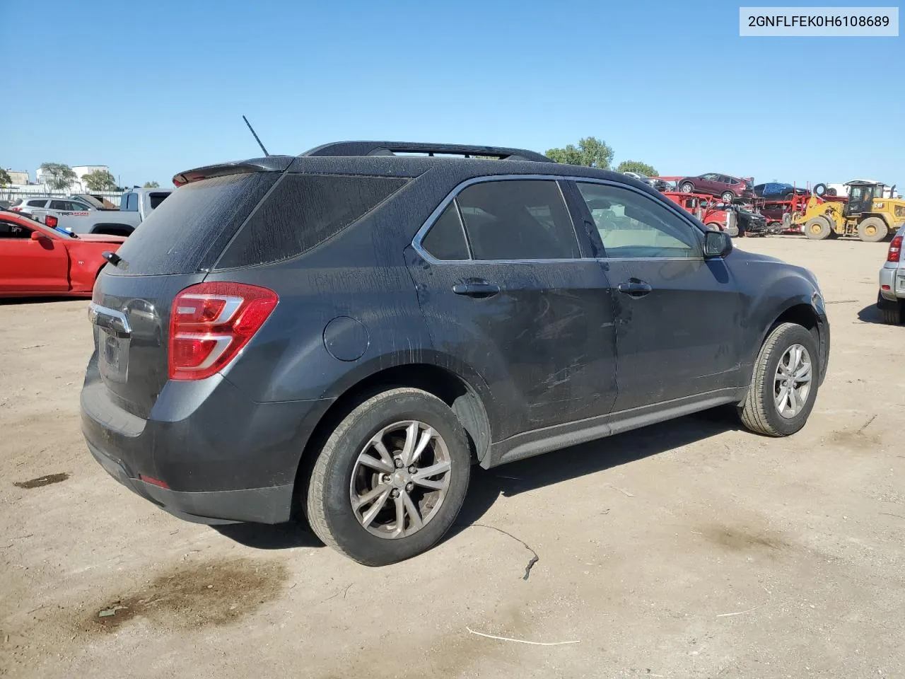 2017 Chevrolet Equinox Lt VIN: 2GNFLFEK0H6108689 Lot: 69849384