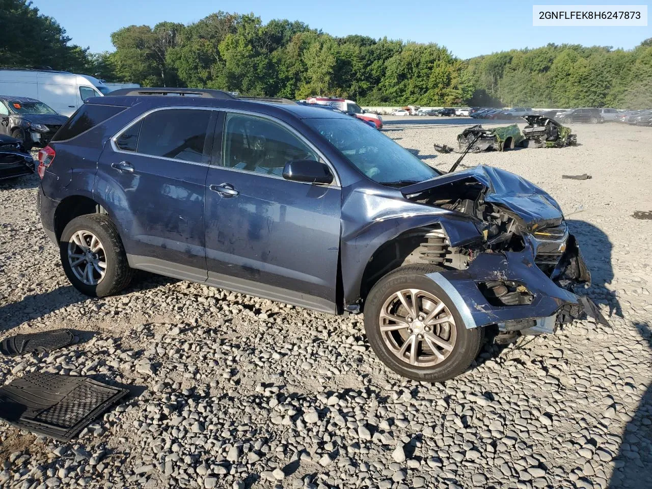 2017 Chevrolet Equinox Lt VIN: 2GNFLFEK8H6247873 Lot: 70210974