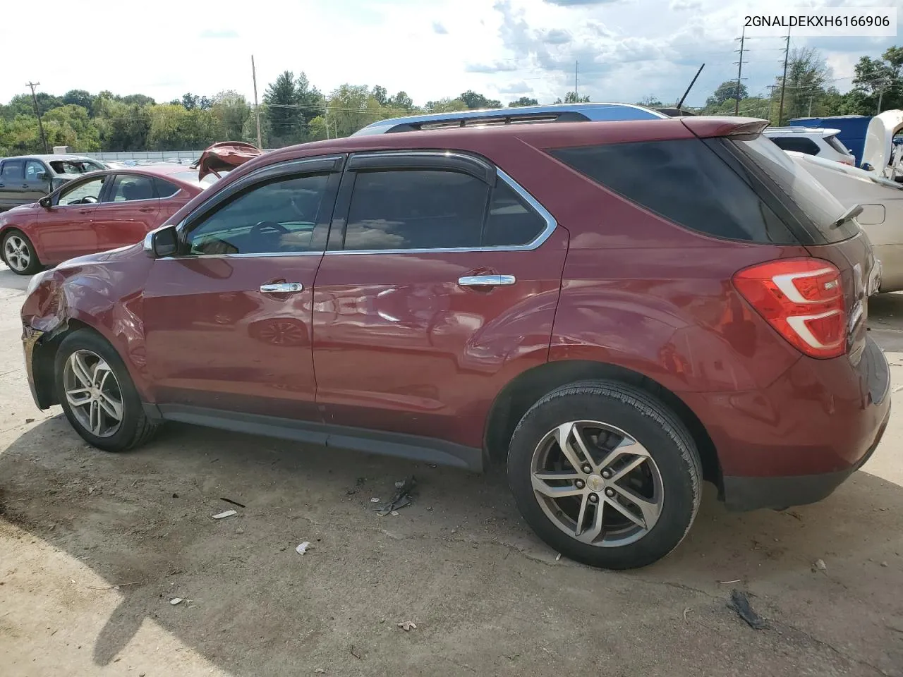 2017 Chevrolet Equinox Premier VIN: 2GNALDEKXH6166906 Lot: 70304244