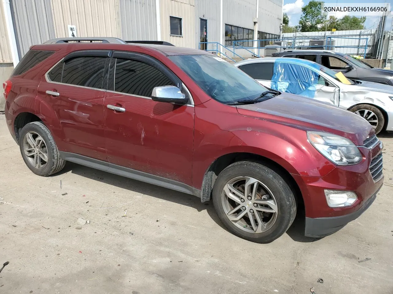 2017 Chevrolet Equinox Premier VIN: 2GNALDEKXH6166906 Lot: 70304244