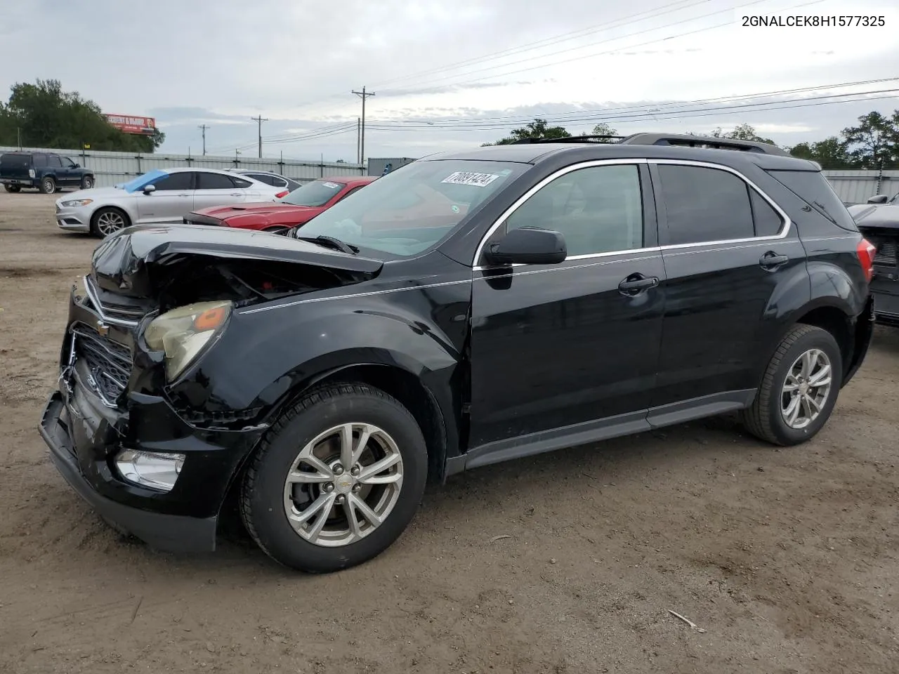 2017 Chevrolet Equinox Lt VIN: 2GNALCEK8H1577325 Lot: 70891424