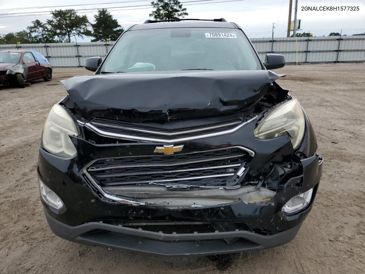 2017 Chevrolet Equinox Lt VIN: 2GNALCEK8H1577325 Lot: 70891424