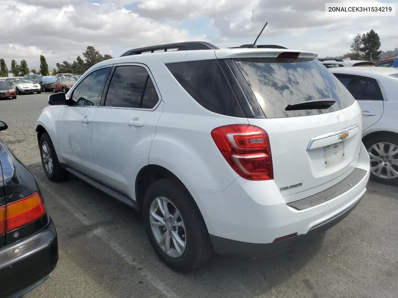 2017 Chevrolet Equinox Lt VIN: 2GNALCEK3H1534219 Lot: 71132084