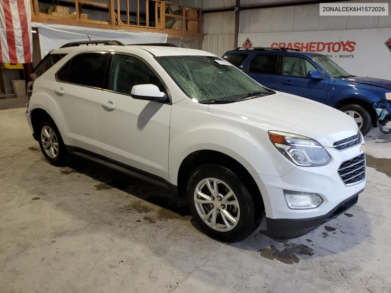 2017 Chevrolet Equinox Lt VIN: 2GNALCEK6H1572026 Lot: 71400484