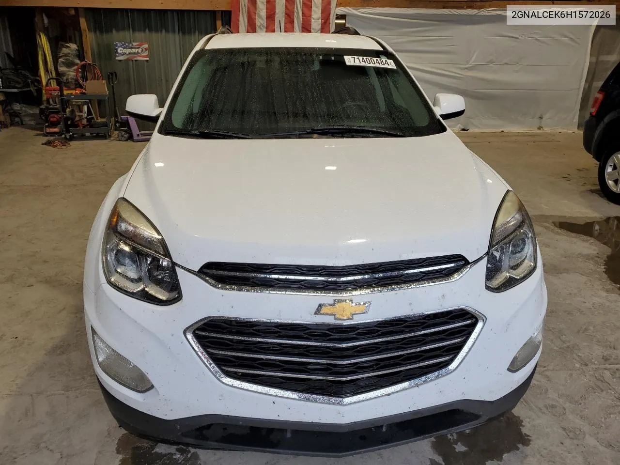 2017 Chevrolet Equinox Lt VIN: 2GNALCEK6H1572026 Lot: 71400484