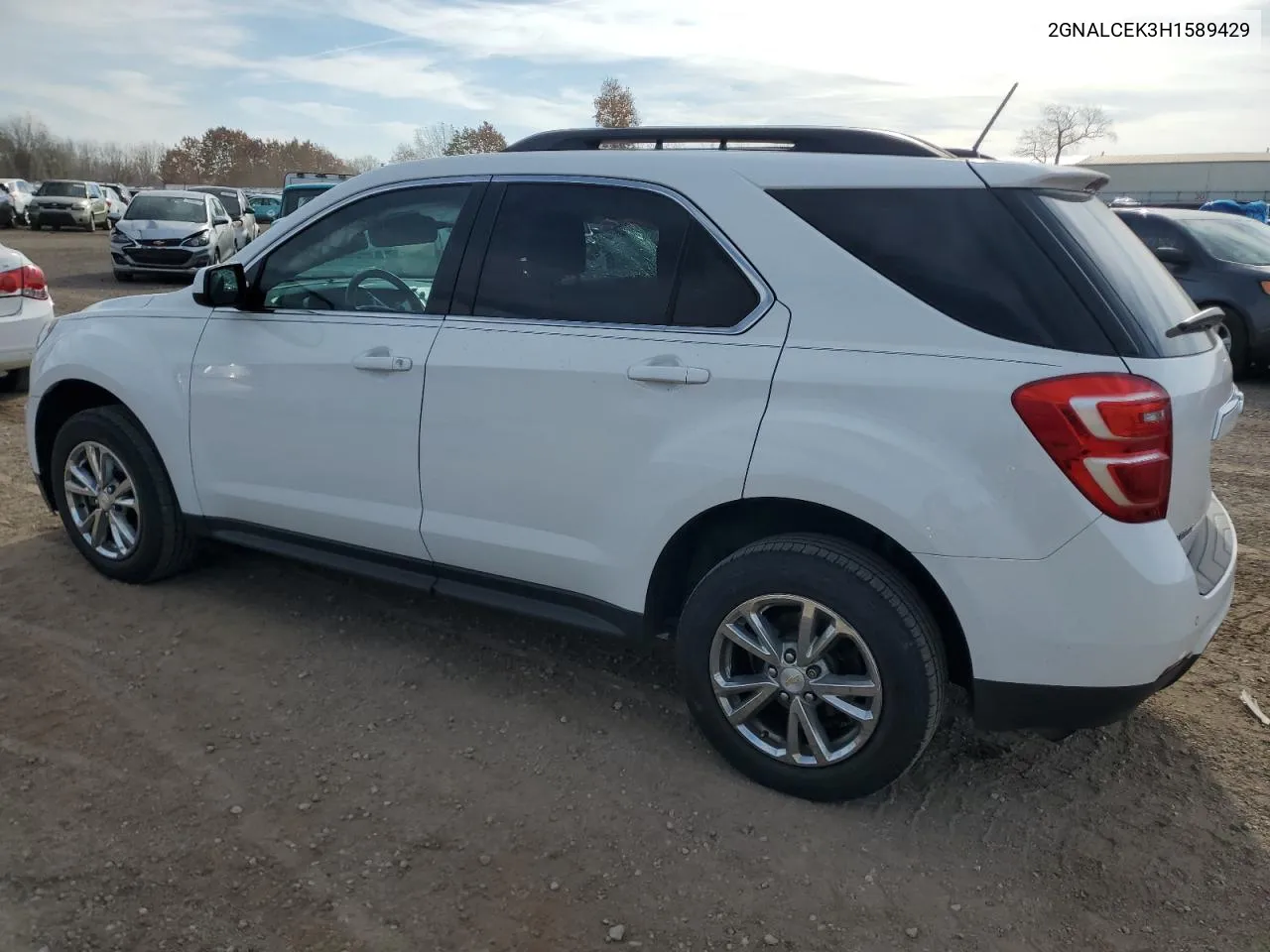 2017 Chevrolet Equinox Lt VIN: 2GNALCEK3H1589429 Lot: 71587094