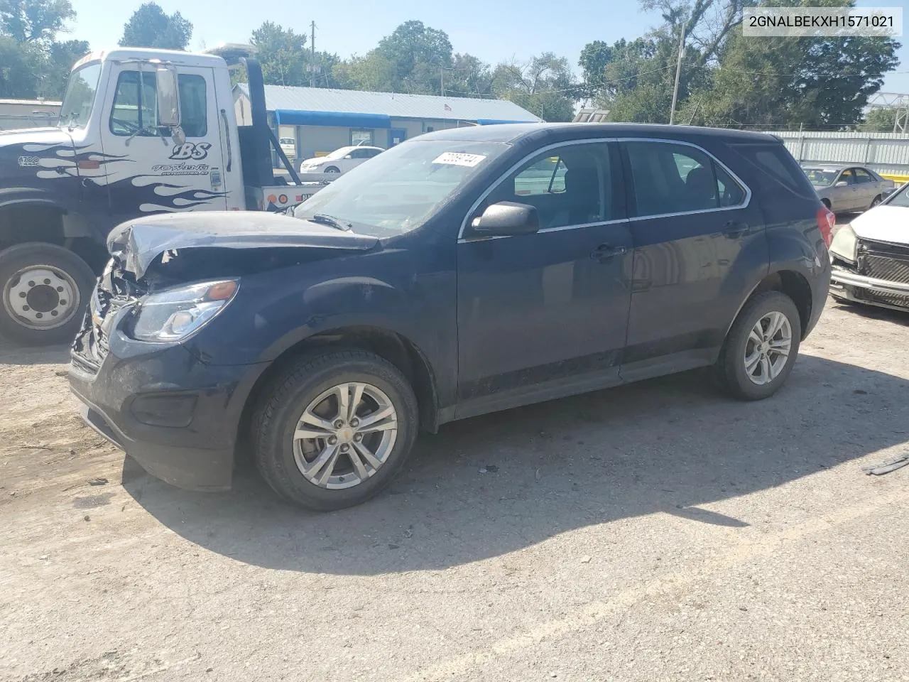 2017 Chevrolet Equinox Ls VIN: 2GNALBEKXH1571021 Lot: 72059744