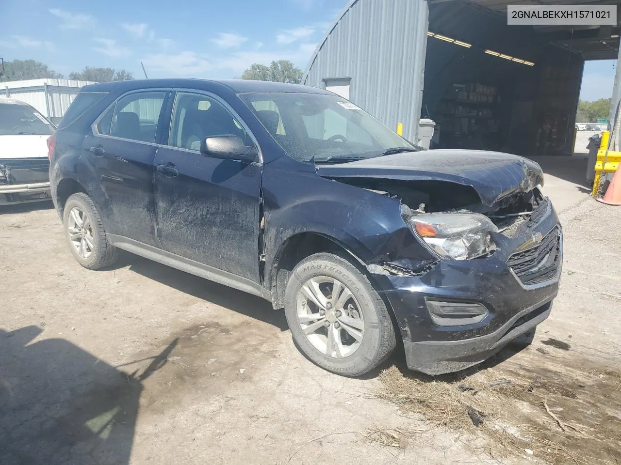 2017 Chevrolet Equinox Ls VIN: 2GNALBEKXH1571021 Lot: 72059744