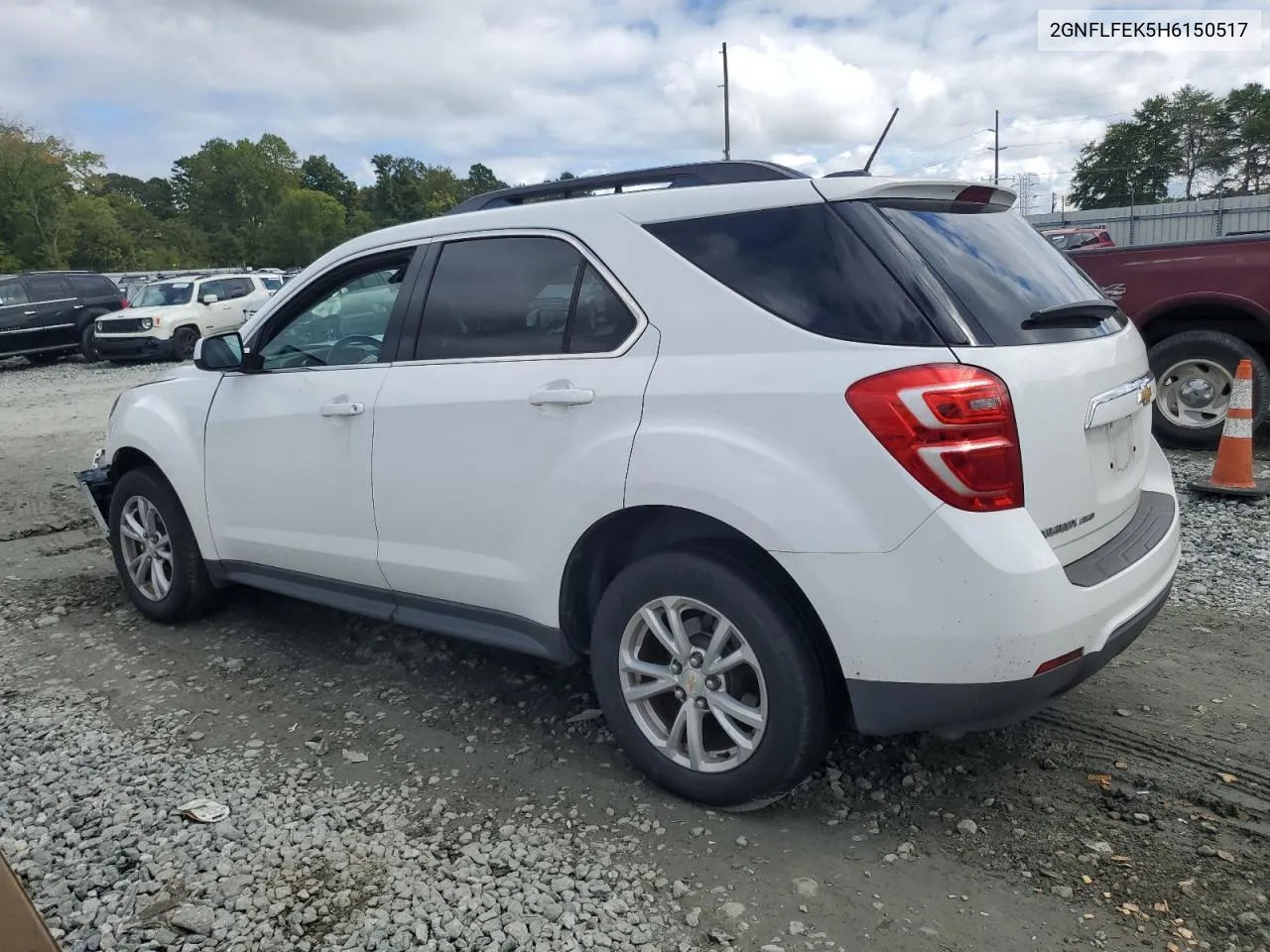 2017 Chevrolet Equinox Lt VIN: 2GNFLFEK5H6150517 Lot: 72284944