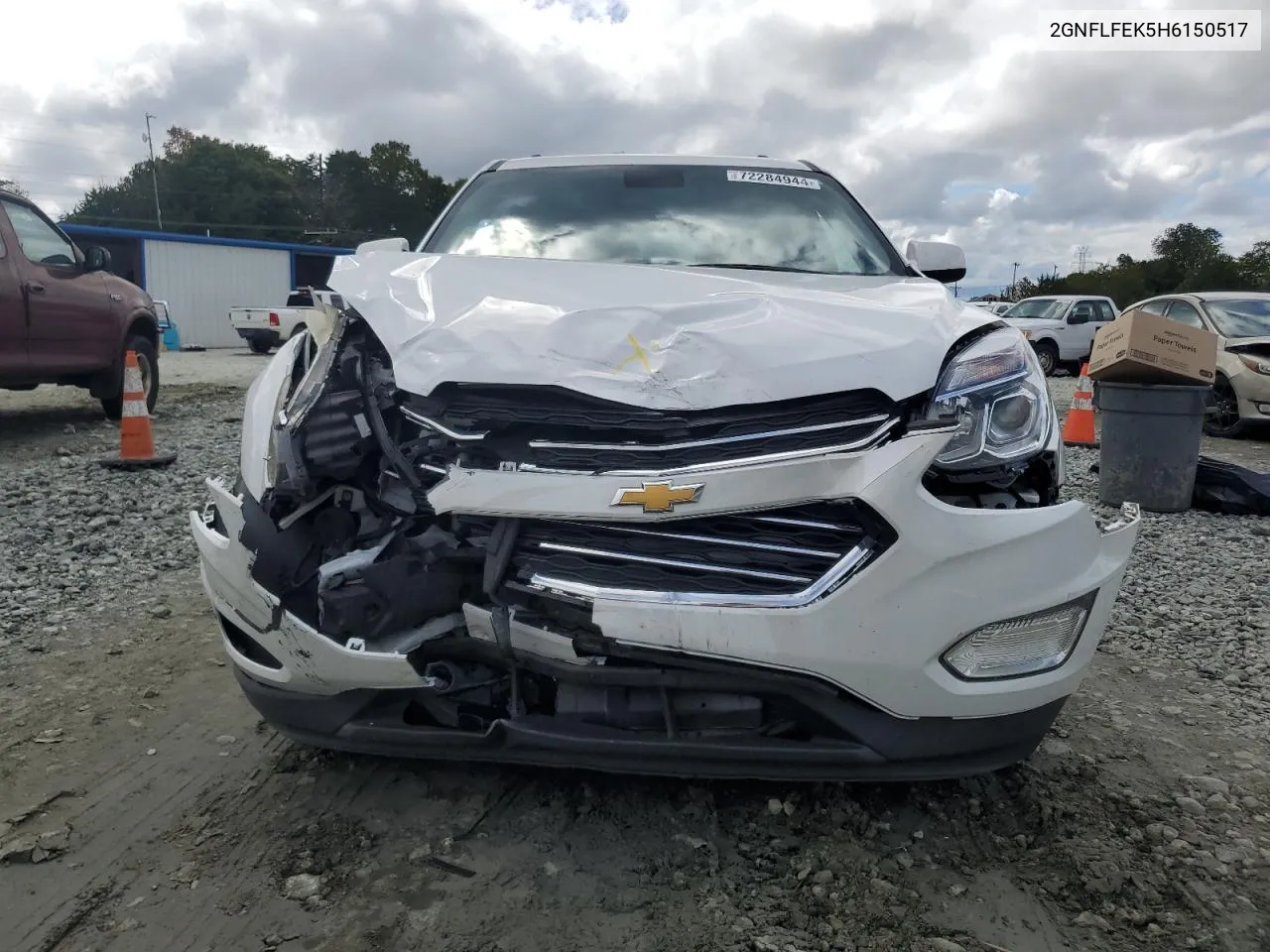 2GNFLFEK5H6150517 2017 Chevrolet Equinox Lt