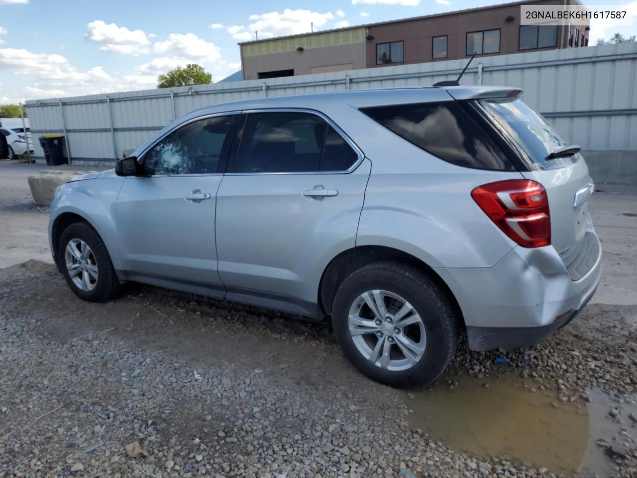 2017 Chevrolet Equinox Ls VIN: 2GNALBEK6H1617587 Lot: 72559754