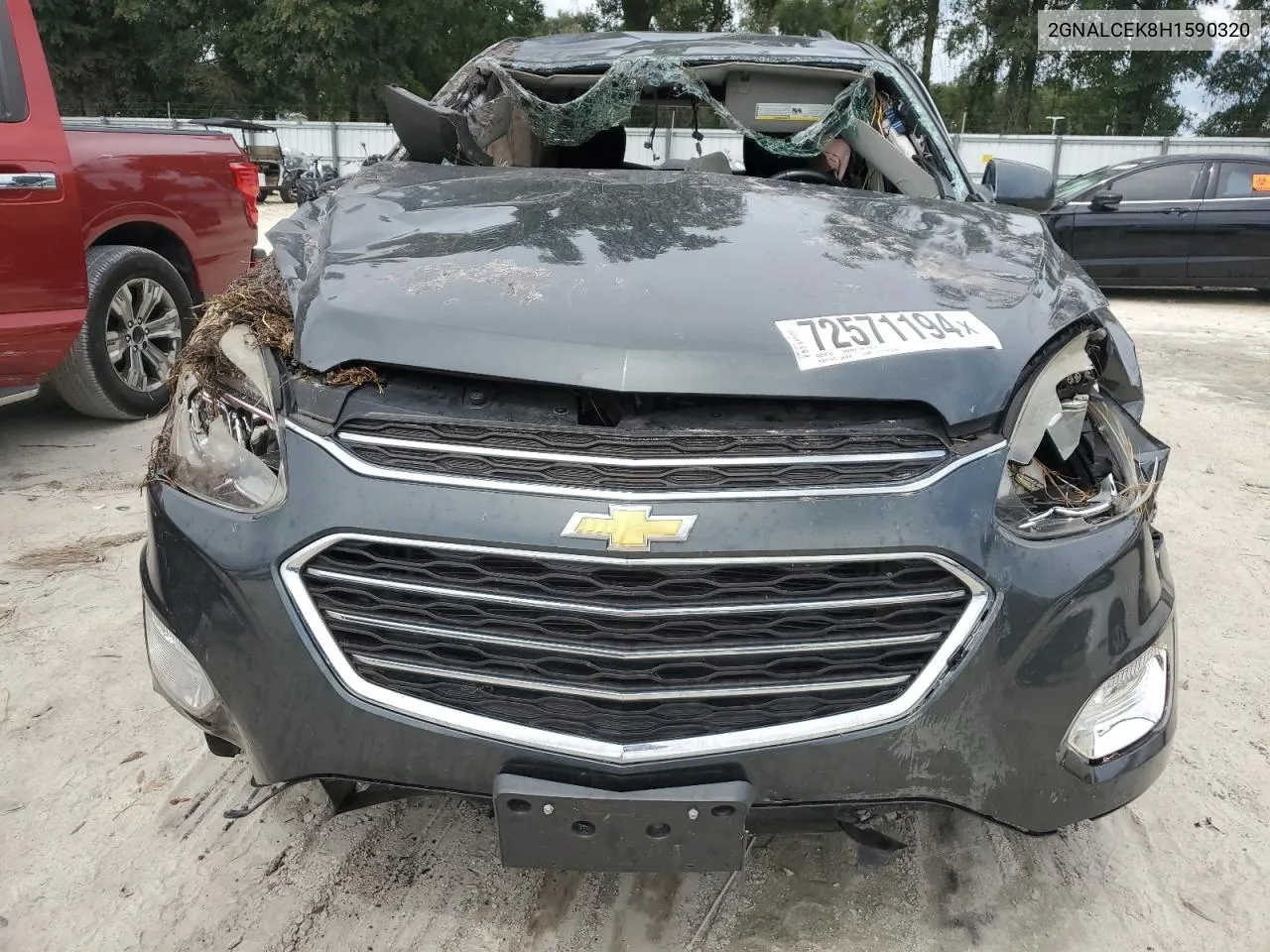 2GNALCEK8H1590320 2017 Chevrolet Equinox Lt