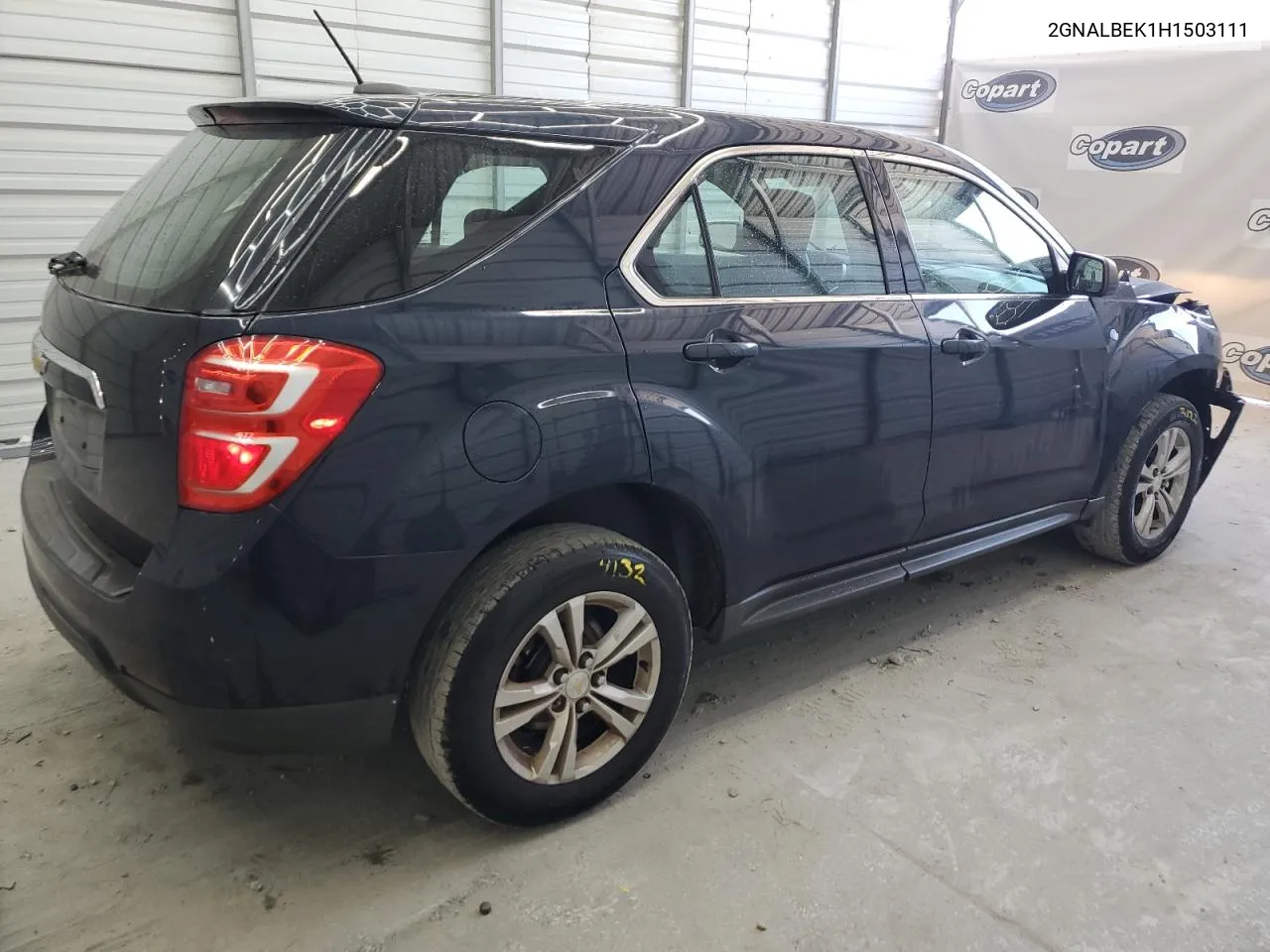 2GNALBEK1H1503111 2017 Chevrolet Equinox Ls