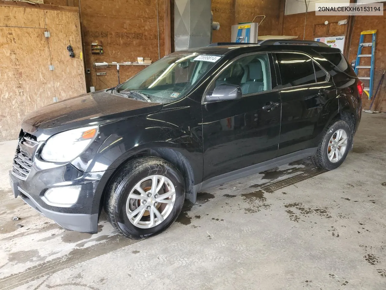 2017 Chevrolet Equinox Lt VIN: 2GNALCEKXH6153194 Lot: 72699814