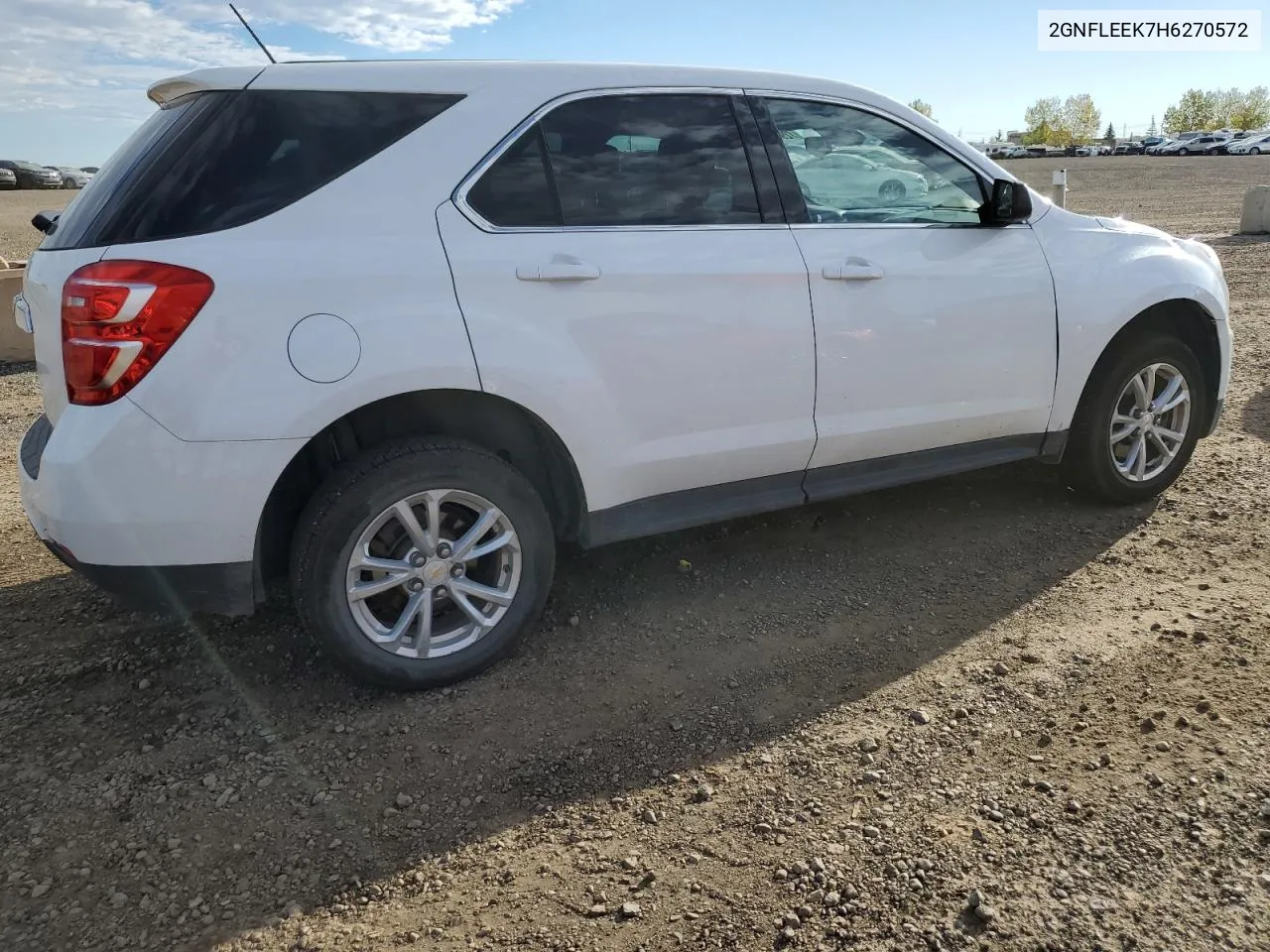 2017 Chevrolet Equinox Ls VIN: 2GNFLEEK7H6270572 Lot: 72942084