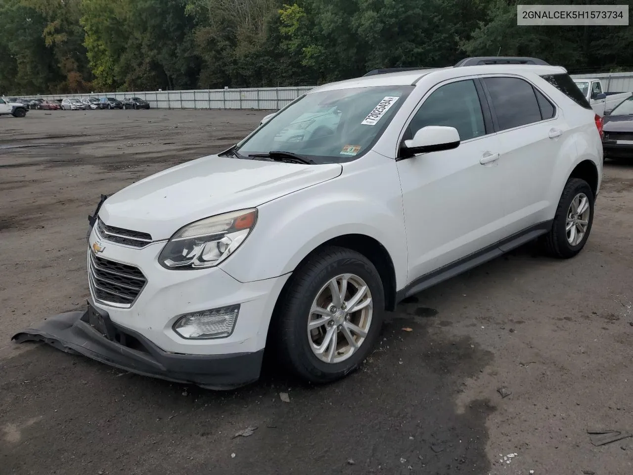 2017 Chevrolet Equinox Lt VIN: 2GNALCEK5H1573734 Lot: 73025494