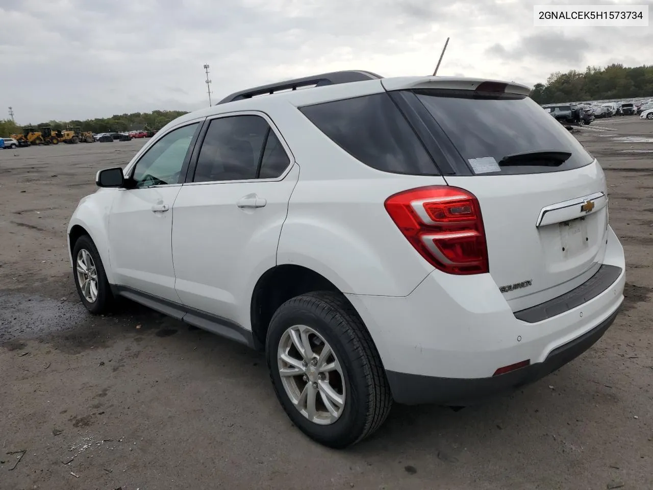 2017 Chevrolet Equinox Lt VIN: 2GNALCEK5H1573734 Lot: 73025494