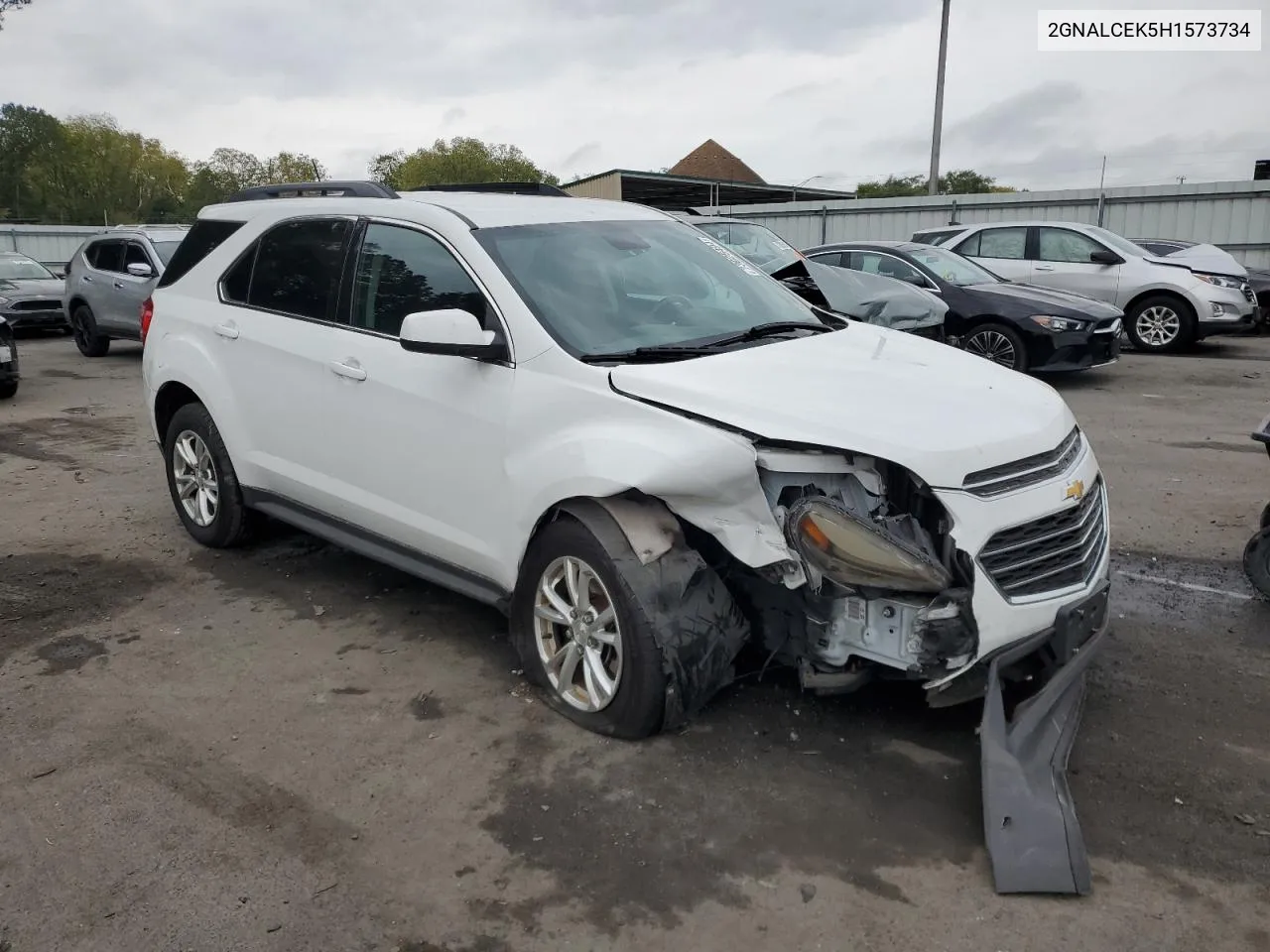 2GNALCEK5H1573734 2017 Chevrolet Equinox Lt