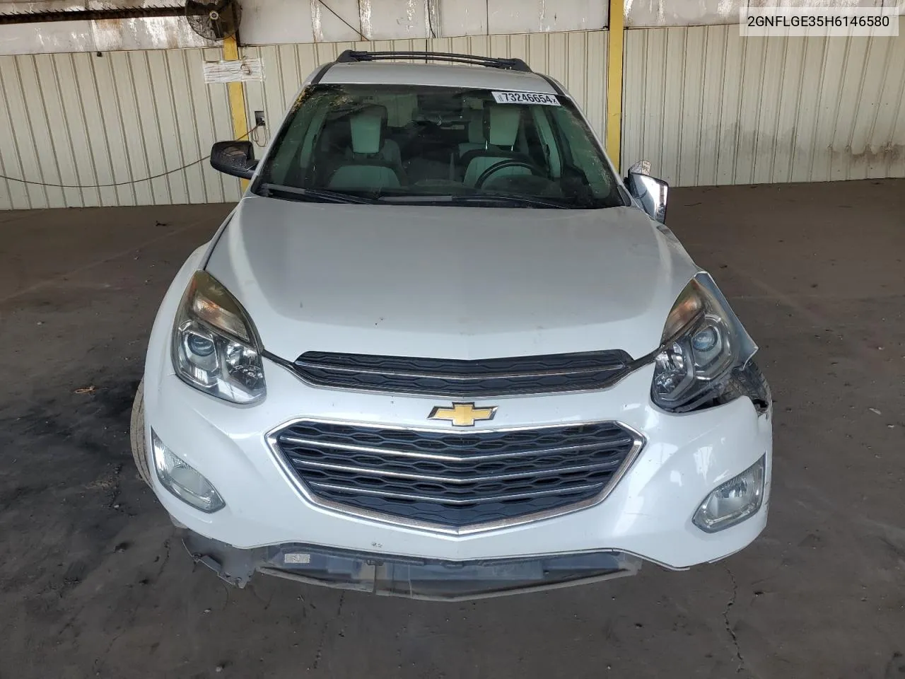 2017 Chevrolet Equinox Premier VIN: 2GNFLGE35H6146580 Lot: 73246654