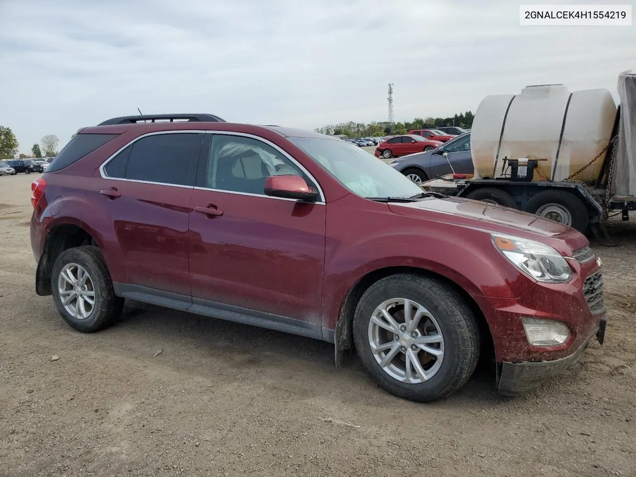 2017 Chevrolet Equinox Lt VIN: 2GNALCEK4H1554219 Lot: 73292174