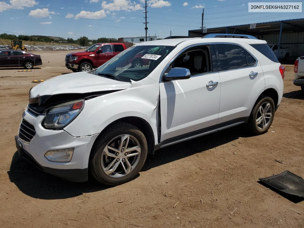 2017 Chevrolet Equinox Premier VIN: 2GNFLGEK6H6327162 Lot: 73638504