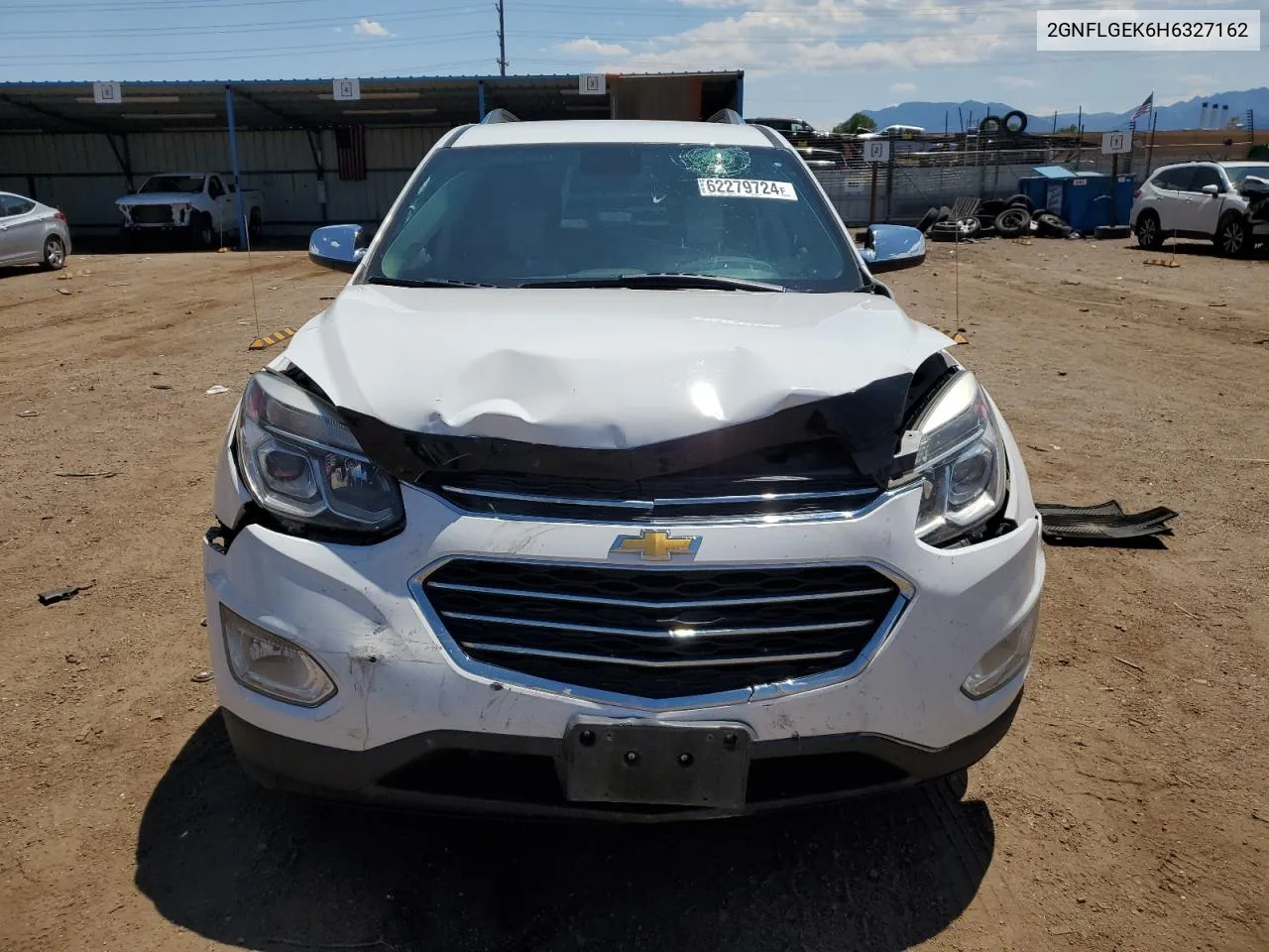 2017 Chevrolet Equinox Premier VIN: 2GNFLGEK6H6327162 Lot: 73638504