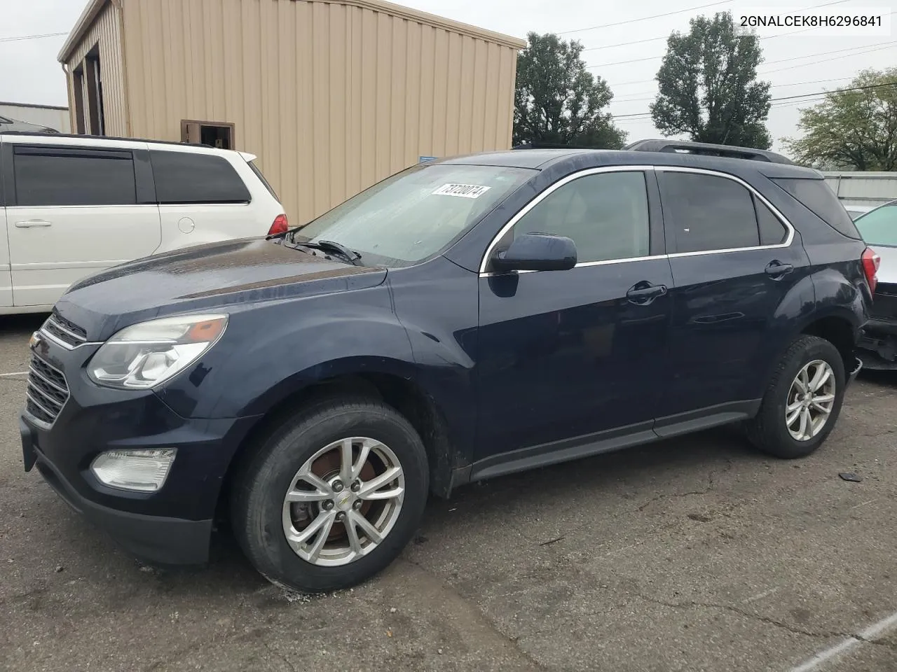 2017 Chevrolet Equinox Lt VIN: 2GNALCEK8H6296841 Lot: 73720074