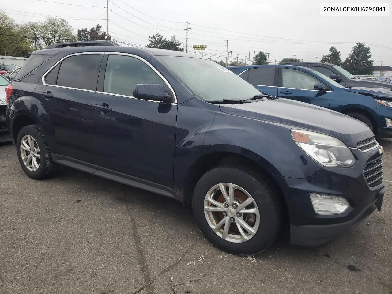 2GNALCEK8H6296841 2017 Chevrolet Equinox Lt