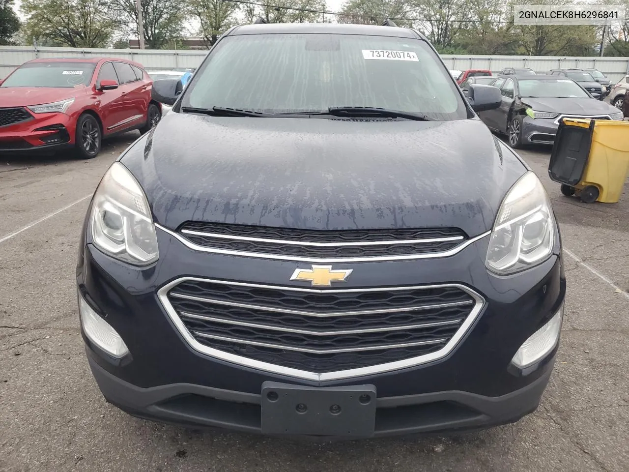 2017 Chevrolet Equinox Lt VIN: 2GNALCEK8H6296841 Lot: 73720074