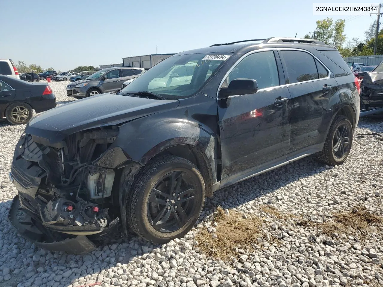 2017 Chevrolet Equinox Lt VIN: 2GNALCEK2H6243844 Lot: 73735494