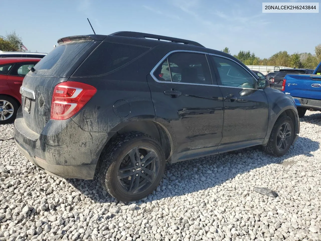 2017 Chevrolet Equinox Lt VIN: 2GNALCEK2H6243844 Lot: 73735494