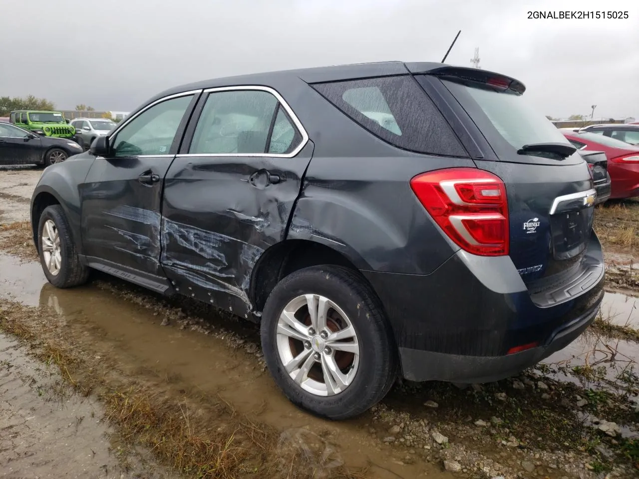 2017 Chevrolet Equinox Ls VIN: 2GNALBEK2H1515025 Lot: 74203444