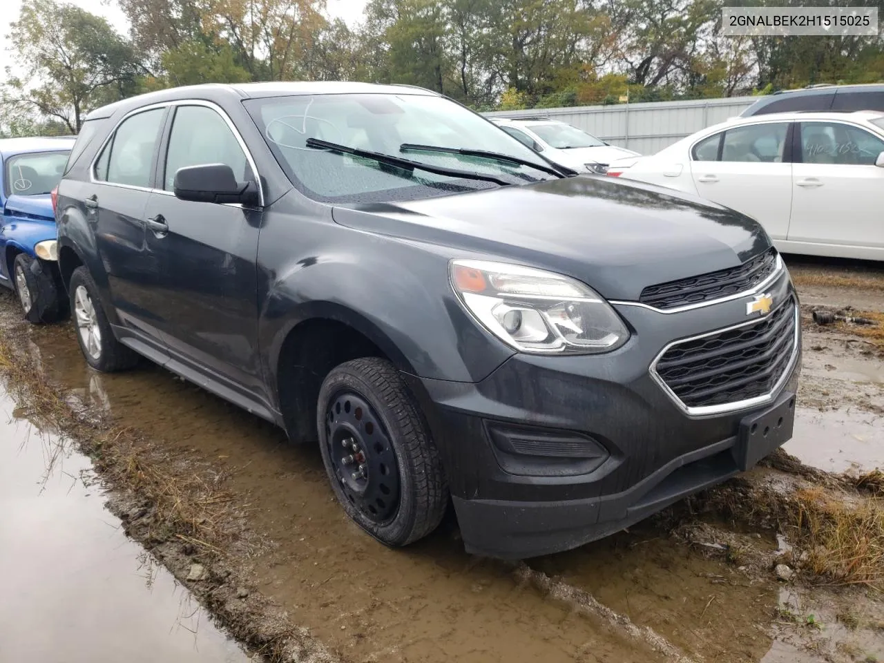 2017 Chevrolet Equinox Ls VIN: 2GNALBEK2H1515025 Lot: 74203444