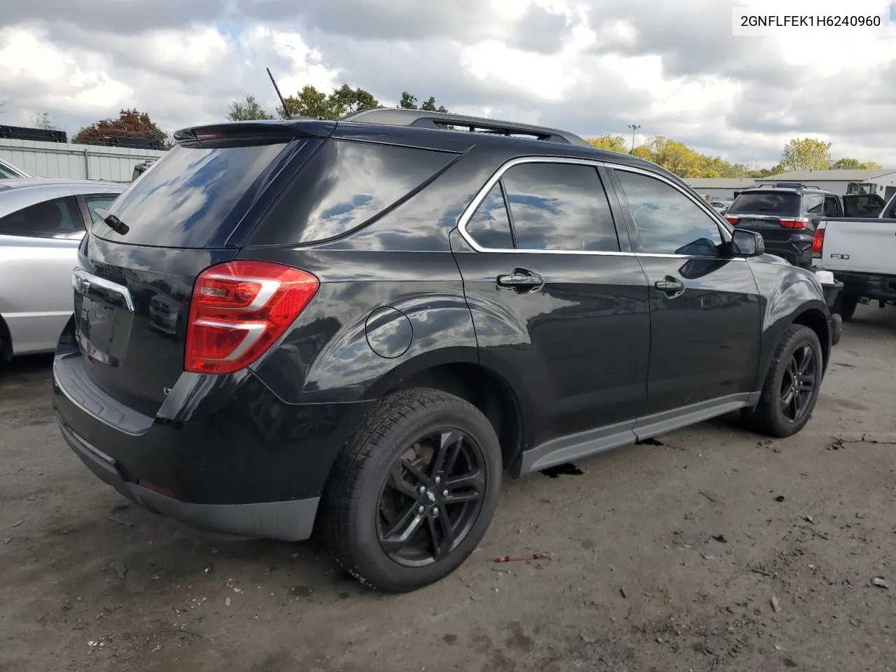 2017 Chevrolet Equinox Lt VIN: 2GNFLFEK1H6240960 Lot: 74242754