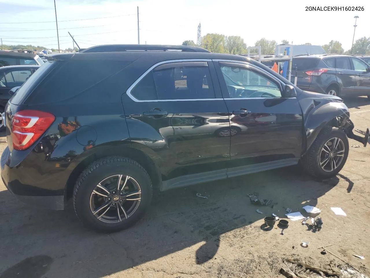 2017 Chevrolet Equinox Lt VIN: 2GNALCEK9H1602426 Lot: 74436244