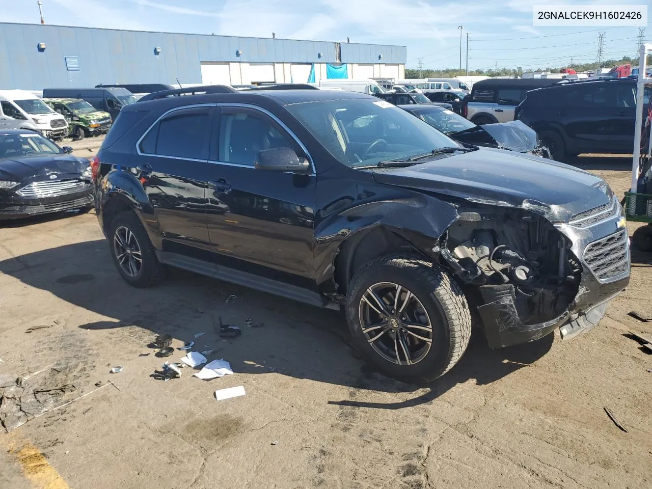 2017 Chevrolet Equinox Lt VIN: 2GNALCEK9H1602426 Lot: 74436244