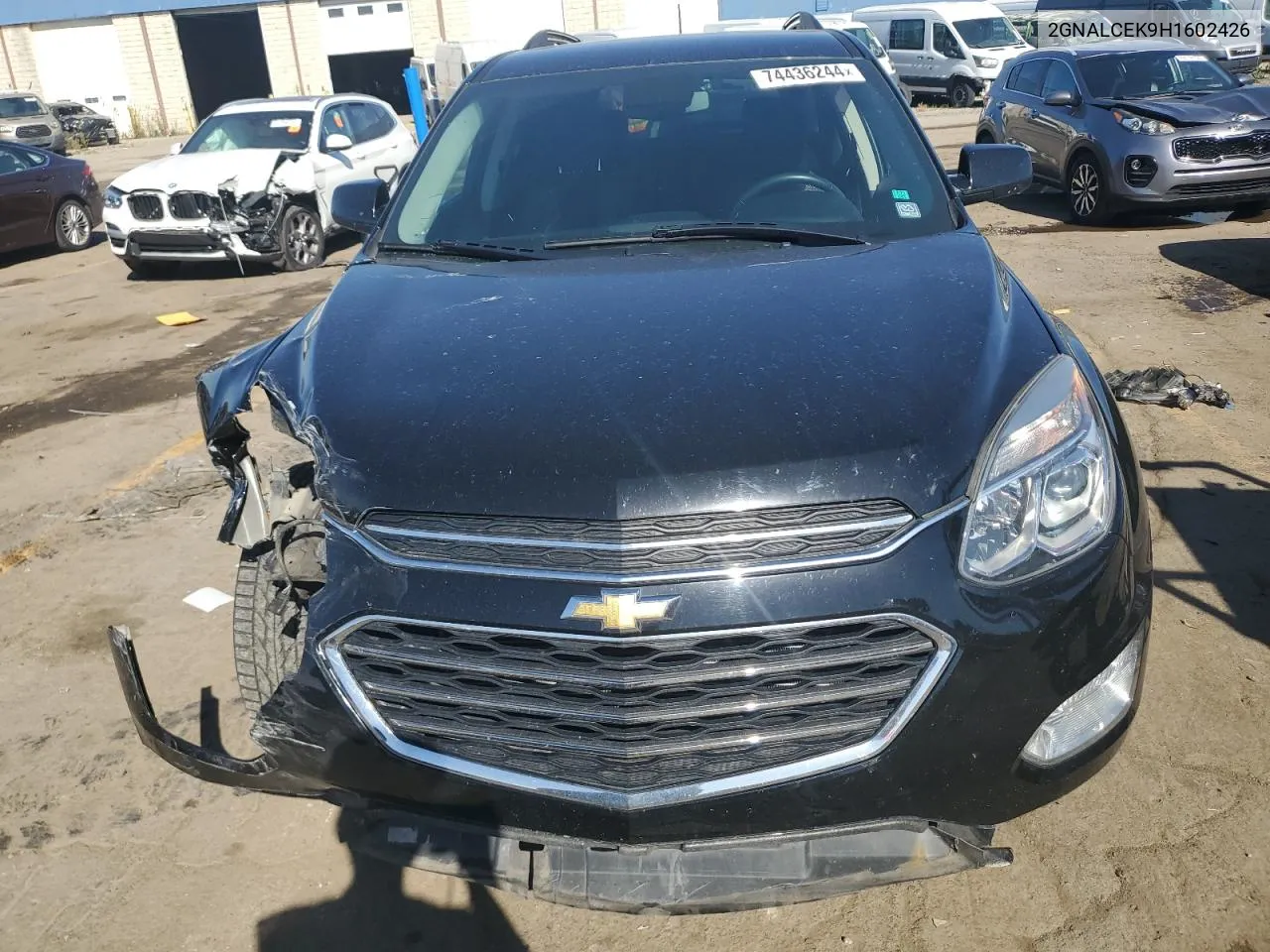 2017 Chevrolet Equinox Lt VIN: 2GNALCEK9H1602426 Lot: 74436244