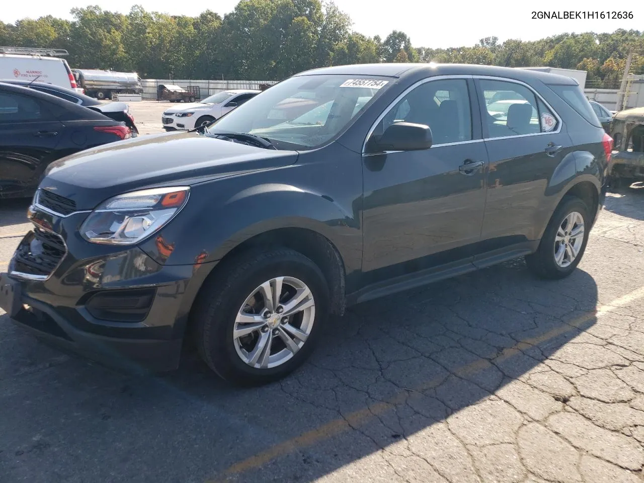 2017 Chevrolet Equinox Ls VIN: 2GNALBEK1H1612636 Lot: 74557754