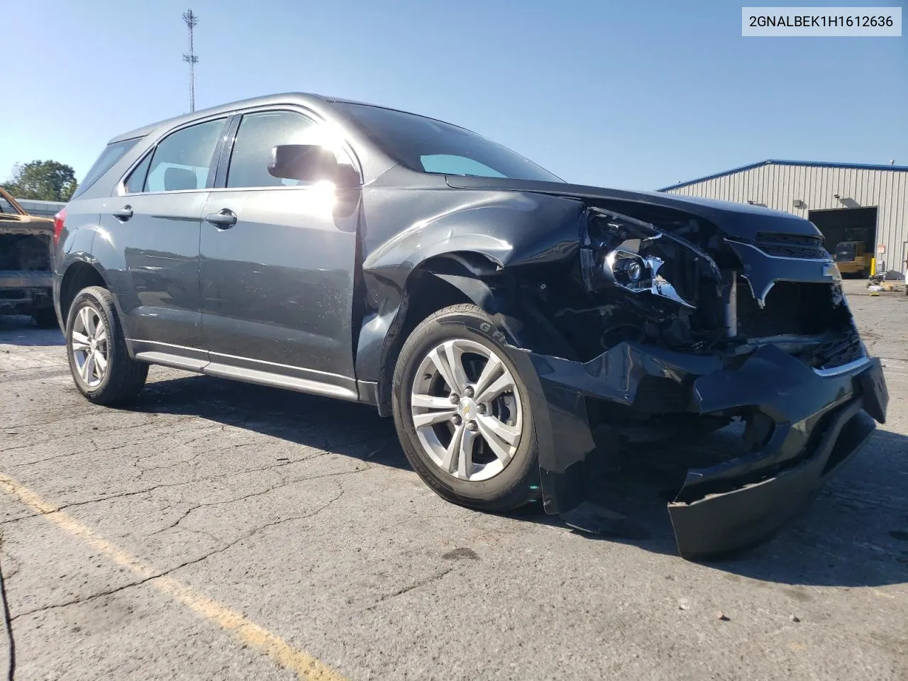 2017 Chevrolet Equinox Ls VIN: 2GNALBEK1H1612636 Lot: 74557754