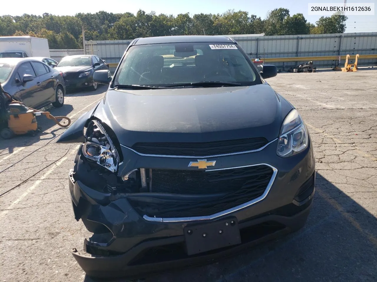 2017 Chevrolet Equinox Ls VIN: 2GNALBEK1H1612636 Lot: 74557754