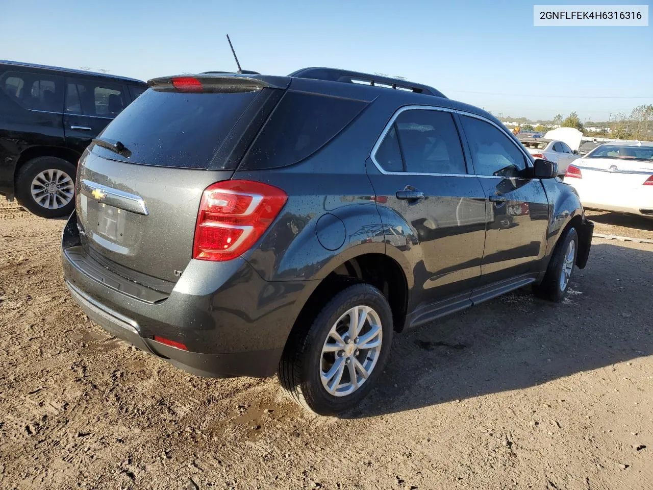 2017 Chevrolet Equinox Lt VIN: 2GNFLFEK4H6316316 Lot: 74636094