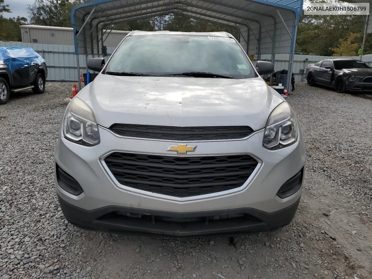 2017 Chevrolet Equinox L VIN: 2GNALAEK0H1506799 Lot: 74871624