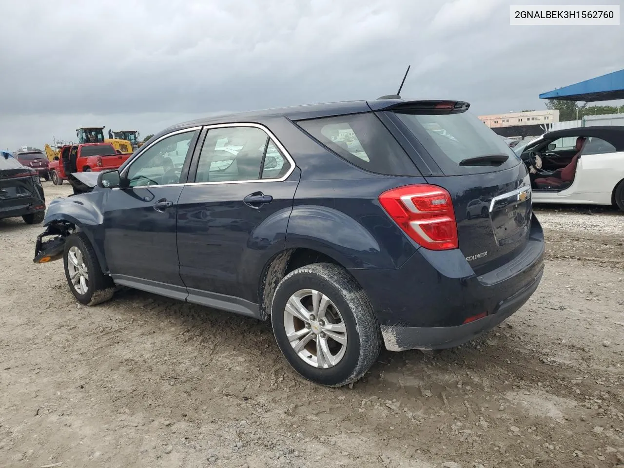 2017 Chevrolet Equinox Ls VIN: 2GNALBEK3H1562760 Lot: 75197424