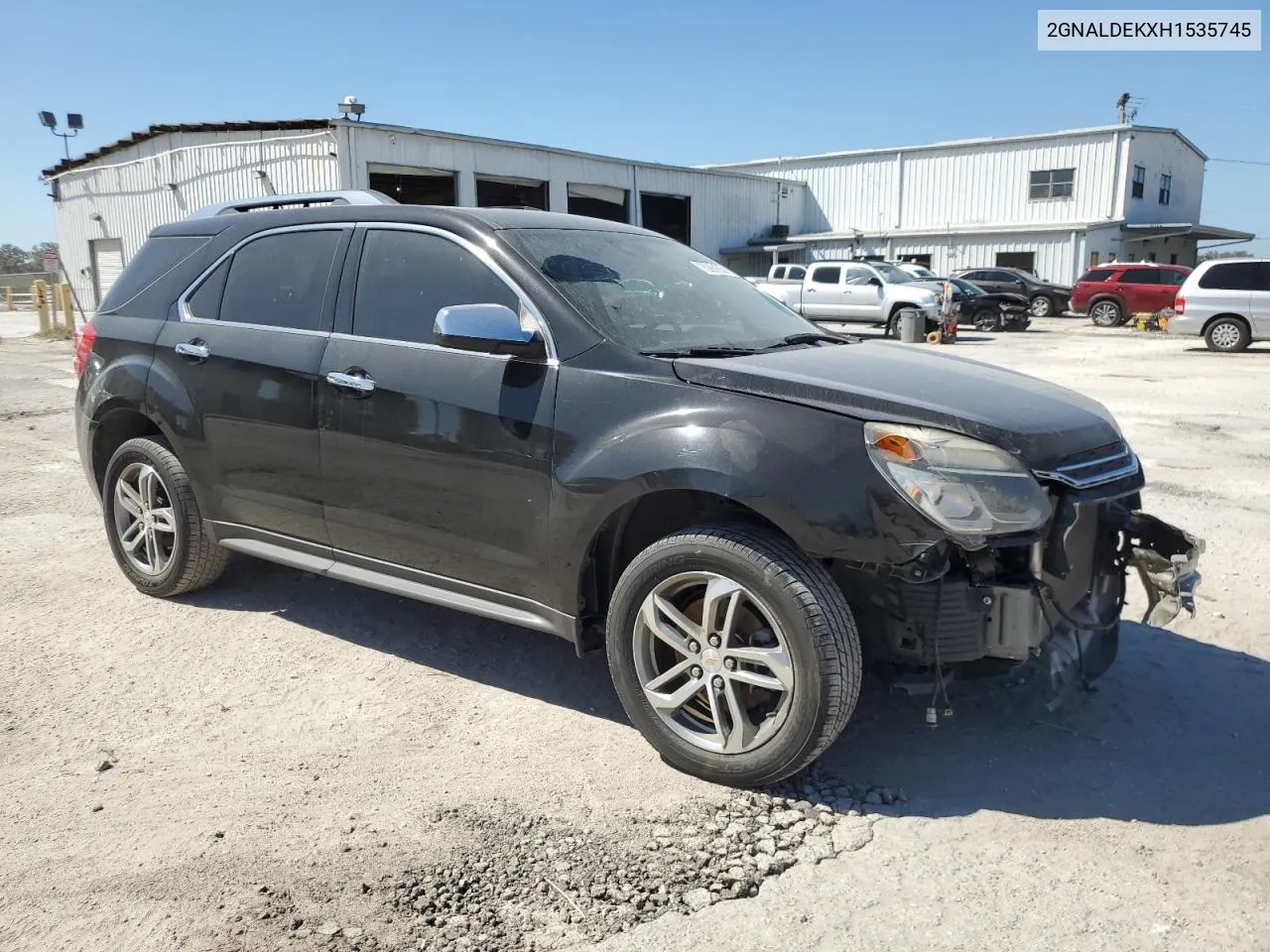 2017 Chevrolet Equinox Premier VIN: 2GNALDEKXH1535745 Lot: 75261654