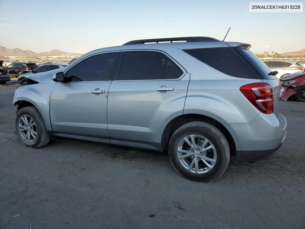 2017 Chevrolet Equinox Lt VIN: 2GNALCEK1H6315228 Lot: 75422024