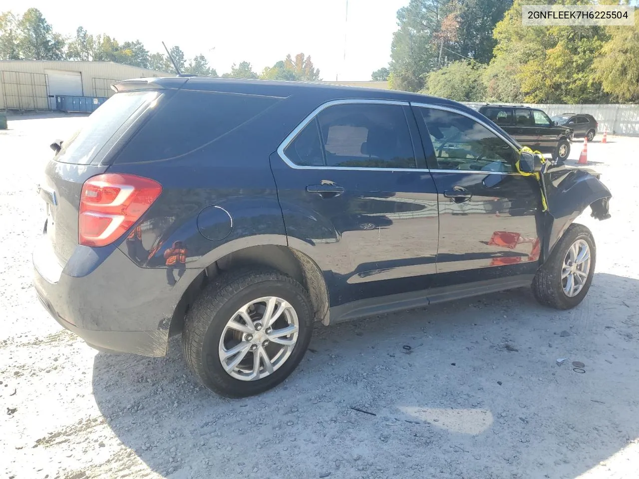 2017 Chevrolet Equinox Ls VIN: 2GNFLEEK7H6225504 Lot: 75650914