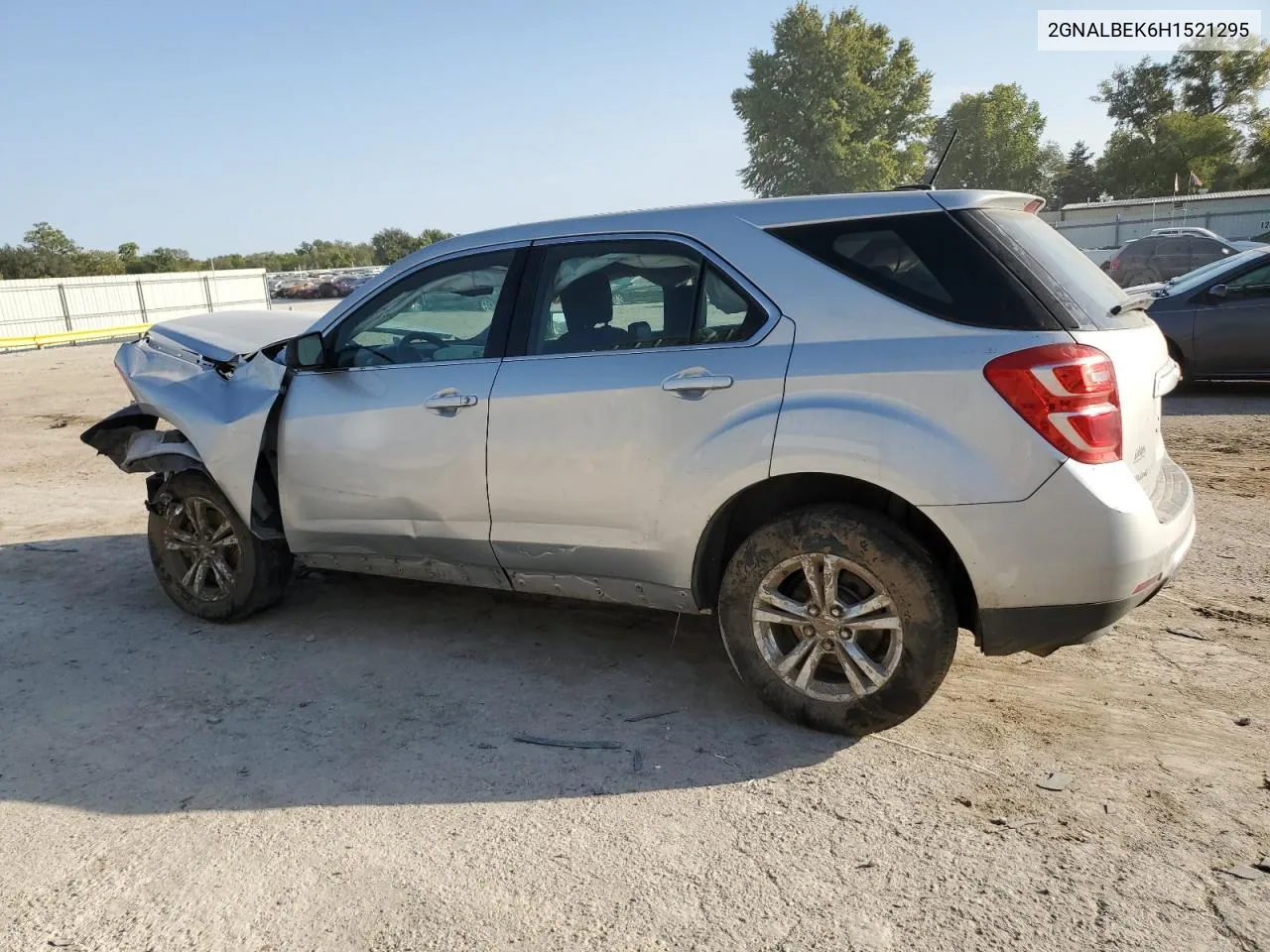 2017 Chevrolet Equinox Ls VIN: 2GNALBEK6H1521295 Lot: 76091854