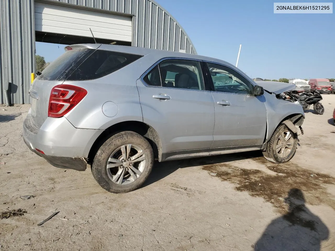 2017 Chevrolet Equinox Ls VIN: 2GNALBEK6H1521295 Lot: 76091854